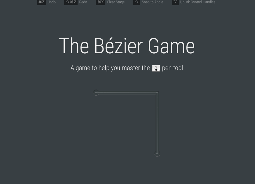 The Bézier game - Design by Chelty