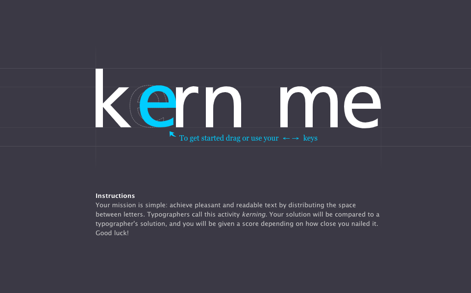 Kern Type - Design y Chelty